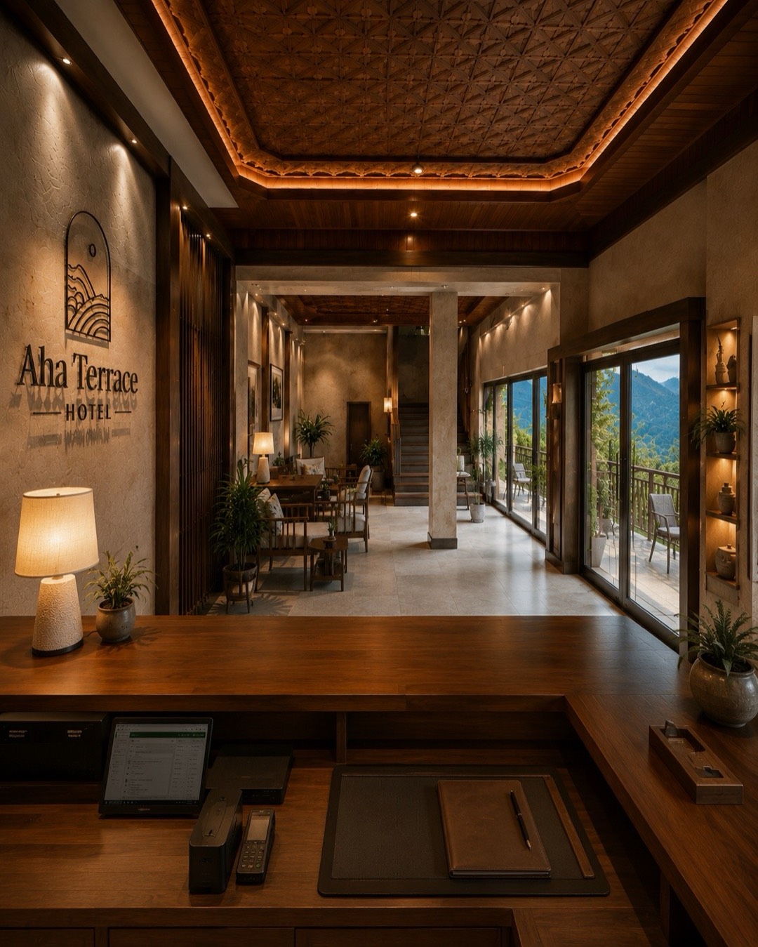 Aha Terrace lobby